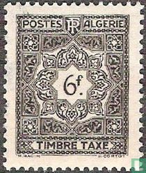 Figure in a rosette