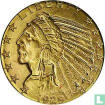USA 5 dollars (indian head) 1929