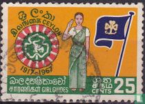 50 years of scouting-girls