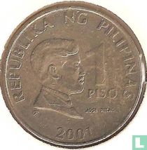 Philippines 1 piso 2001