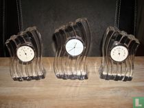 Crystal Clock,Thermometer,Hygrometer