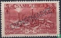 Stahlwerke in Burbach mit Aufdruck