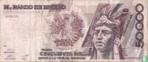 Mexique 50000 Peso 1988 