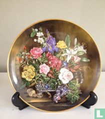 Sierbord - Boeket met Wijnglas - Mosa