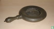 Antique pewter bedpan