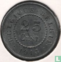 Belgien 25 Centime 1915