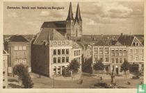 Deventer, Brink met fontein en Bergkerk