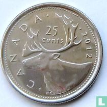 Kanada 25 Cent 2012