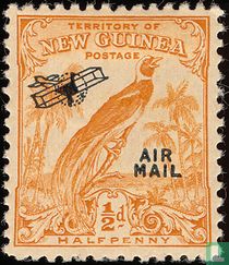Oiseau de paradise - poste aérienne