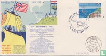 Begroeting vlag USA