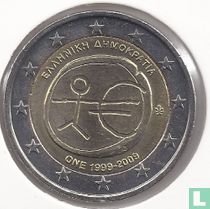 Greece 2 euro 2009 "10 years of Economic and Monetary Union" for sale