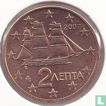 Grèce 2 cent 2007