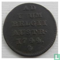 Österreichische Niederlande 1 Liard 1744 (Hand)