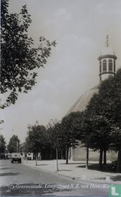 's Gravenzande Langestraat N.Z. met Herv. Kerk