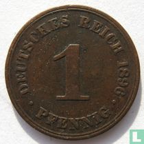 German Empire 1 pfennig 1896 (A) for sale