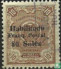 Surcharge stamps