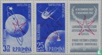 Space travel, with overprint