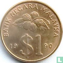 Maleisië 1 ringgit 1990