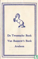 De Twentsche Bank - Van Ranzow's Bank