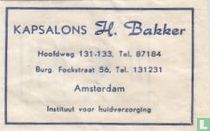 Kapsalons H. Bakker