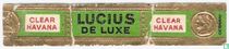 Lucius la luxe-Clear Havana-Clear Havana