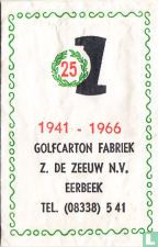 Golfcarton Fabriek Z. de Zeeuw N.V.