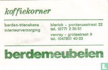 Koffiekorner Berdemeubelen