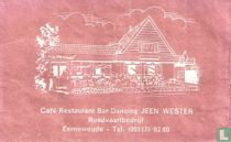 Café Restaurant Bar Dancing Jeen Wester