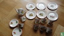 Wade Heath Snow White & the seven dwarfs Teaset 1938