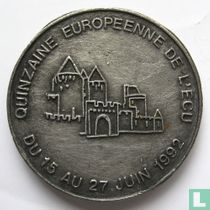 Frankrijk 1 ECU 1992 de Carcassonne