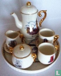 Mini Servies "Londen"