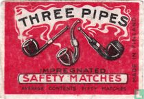 Three pipes