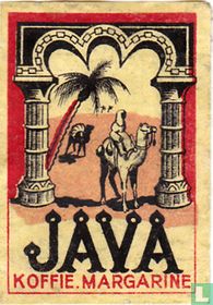  Java koffie margarine "kameelrijder"