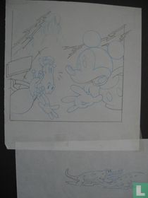 Micky Maus original Zeichnung 2