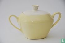 Sugar bowl Amsterdam light yellow