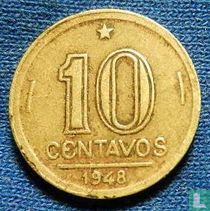 Brazil 10 centavos 1948