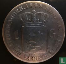 Pays-Bas 1 gulden 1849