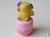 Schaap met stempel