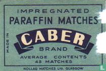 Paraffin matches Caber - 43