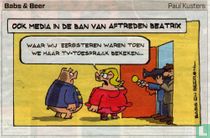 Les médias également captivés par la démission de Beatrix