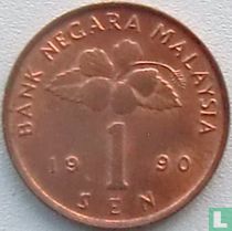 Malaysia 1 Sen 1990