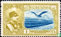 Reza Sjah Pahlavi en gebergte