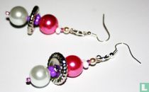 Arty Smarty Pink Oorbellen