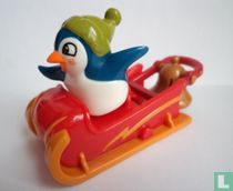 Penguin with sled