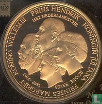 Koning Willem III / prins Hendrik / Koningin Juliana / Prinses Margriet