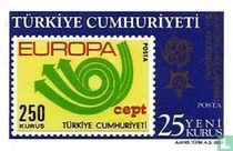 50 years Europe stamps