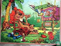 Loeki kijkt televisie
