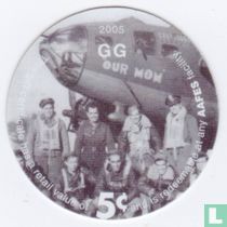 AAFES 5c 2005 Military Picture Pog Gift Certificate 6C51
