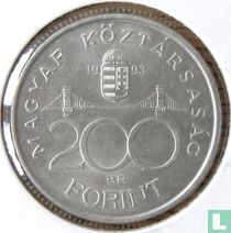 Hongarije 200 forint 1993