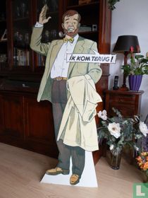 Display. Blake en Mortimer. Levensgroot.